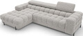 Coltar extensibil dreapta 3 locuri ELTAP, LT-20PEL, Felro, 285x181x93 cm, lemn/poliester, gri