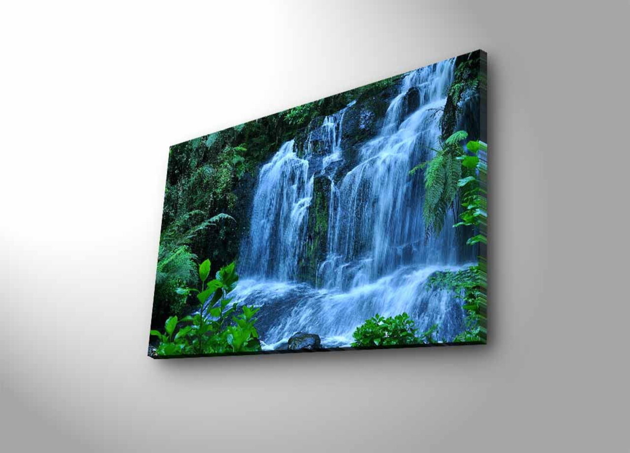 Tablou decorativ cu lumina LED, 4570DHDACT-023, Dimensiune: 45 x 70 cm, Multicolor - view 4