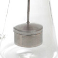 Ceainic Olivia Green, Homla, 1.3 L, sticla/inox/lemn, transparent/natur