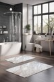 Set covorase de baie, Cartwright, CT-5034, Poliester, Multicolor