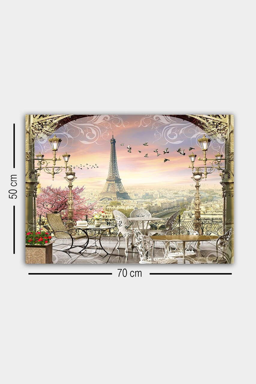 Tablou decorativ, 1476438074-5070, Cadru: 100% LEMN (grosime: 3 cm), Multicolor - view 3