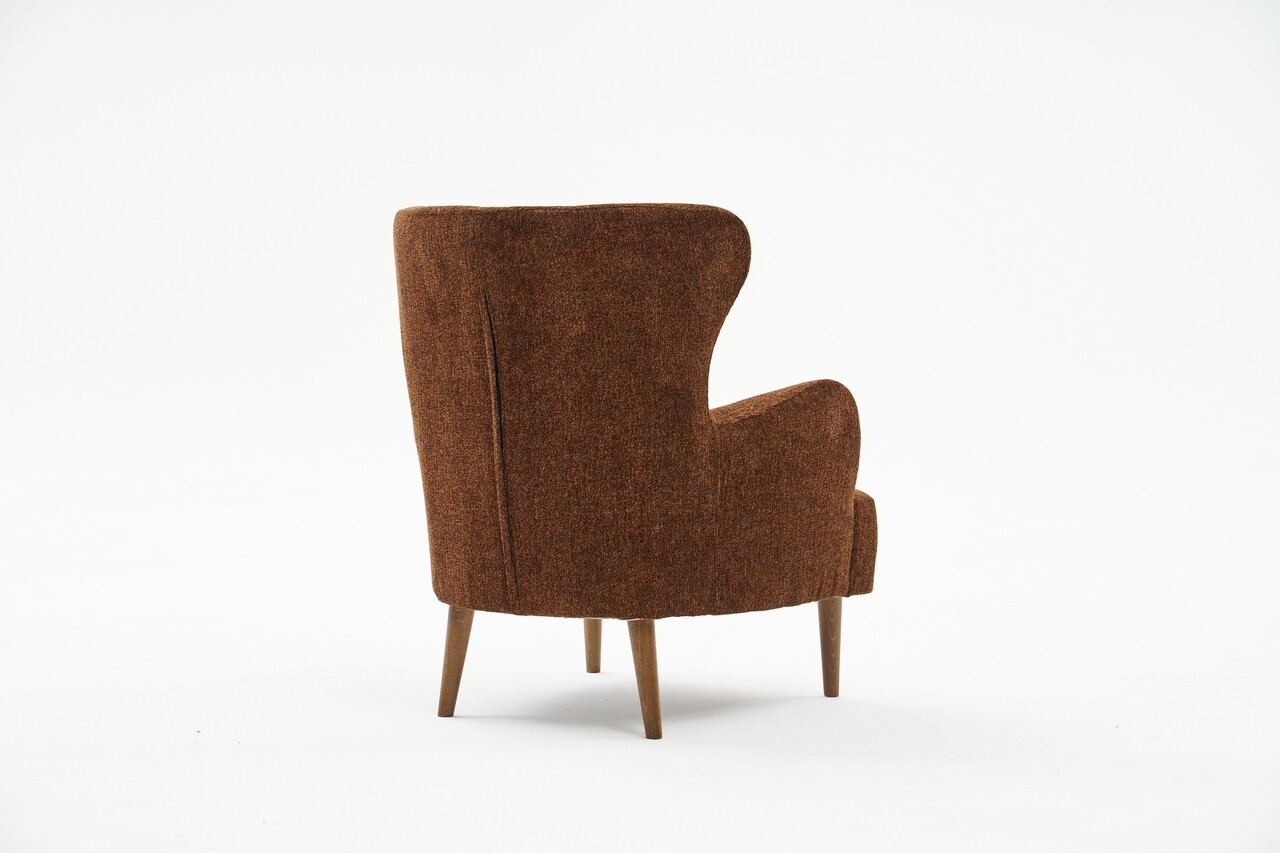 Fotoliu, Atelier del Sofa, 825BLC2370, Lemn de carpen, Maro / Cupru - view 6