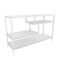Comoda TV, Retricy, Robbins, 120x39x75 cm, PAL, Alb