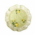 Platou pentru servire, Limoni, Brandani, D31 cm, portelan