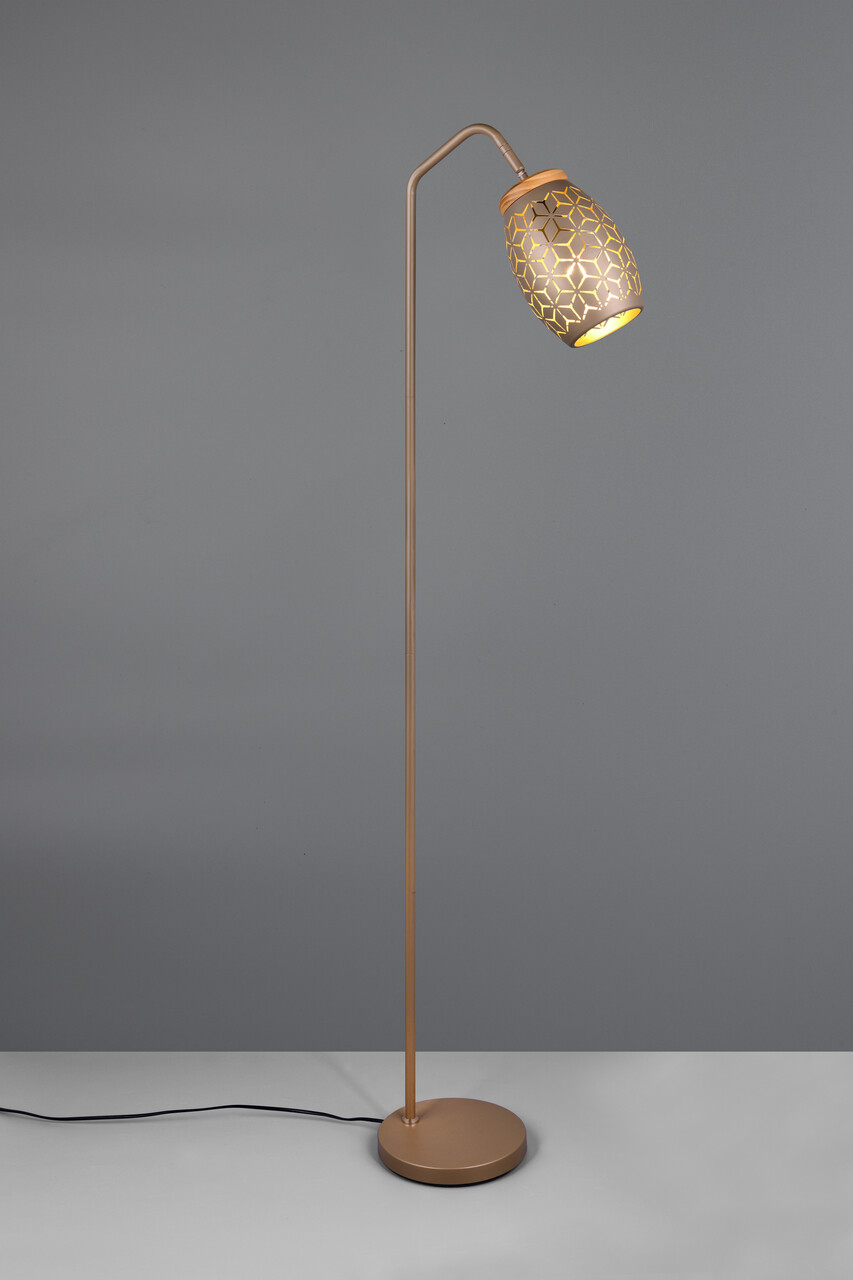 Lampadar Bidar, RL, 22x147 cm, 10W, 1x E27, metal, aramiu - 1 | YEO