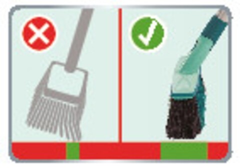 Matura Parquet Broom Xtra Clean, Leifheit, click-system, 30 cm, plastic, verde