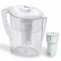 Cana cu filtru, Jocca, 2.8 l, plastic, alb/transparent