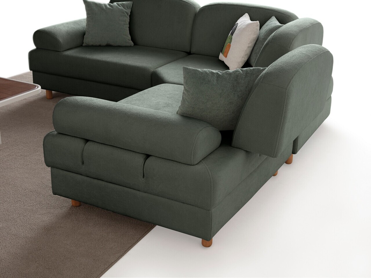 Coltar, Atelier del Sofa, 752EST1430, Verde — imaginea 7