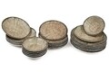Serviciu de masa, 24 piese, Kutahya Porselen, NNTS24Y2894010, nano portelan, verde/negru