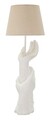 Lampa de masa Life, Mauro Ferretti, 1 x E27, 40W, 35x93 cm, polirasina/fier/textil, alb