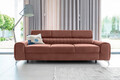 Canapea extensibila 3 locuri, ELTAP, SO-LAU-24NU, Laurence, 261x97x105 cm, lemn/poliester, roz