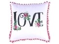 Fata de perna decorativa Love, Fashion Goods, 45x45 cm, poliester, multicolor
