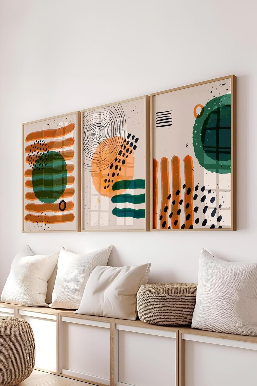 Set de pictură decorativă, Ç-300676, Sticla PVC, Multicolor — imaginea 2