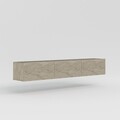 Comoda TV, Odessa, Alfa, 180x28.6x31.4 cm, Travertin