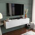 Comoda TV, Retricy, Poling, 159.7x36.8x34.1 cm, PAL, Alb