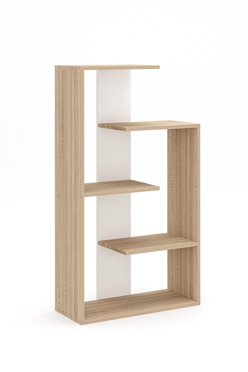 Corp biblioteca, Hanah Home, Luma, 29x125x70 cm, Stejar Sonomo — imaginea 3