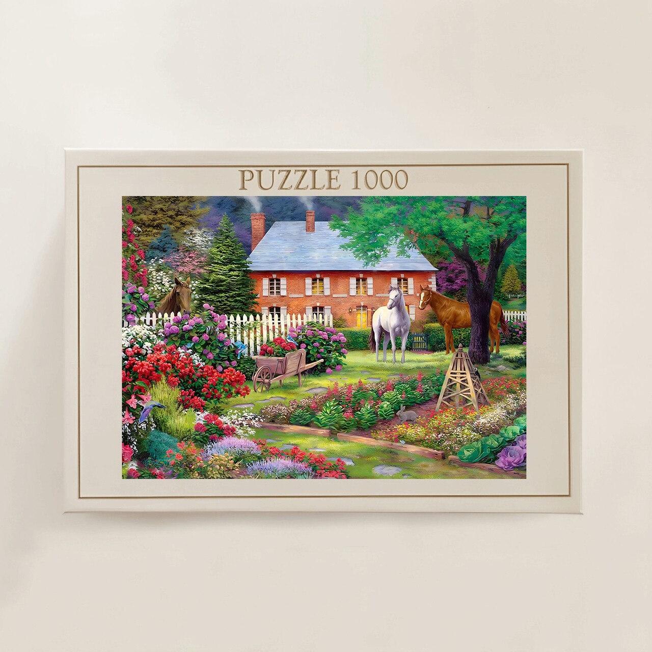 Puzzle, Wallxpert, PZL_053_1000, Multicolor - view 3