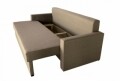 Canapea Extensibila Firenze Cappuccino Black Flower 218x85x85 cm + lada de depozitare