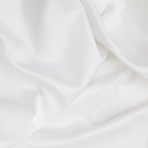 Cearceaf de pat dublu, Patik, 110BHR52035, 160 x 200 + 20 cm, bumbact satinat, alb