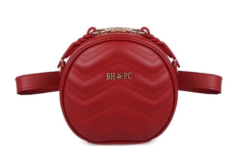 Borseta Beverly Hills Polo Club, 614, piele ecologica, rosu