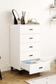 Dulap, Hanah Home, Riva, 60x112x45 cm, Alb