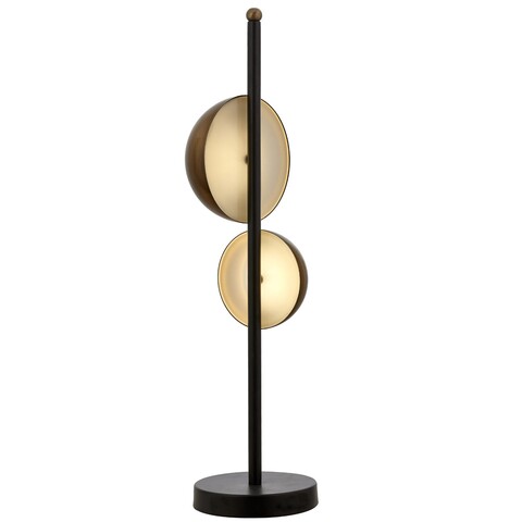 Lampa de masa, ML-9113-2BSY, Aurora, 15 x 60 cm, 4 x E14, 40W, negru Aurora