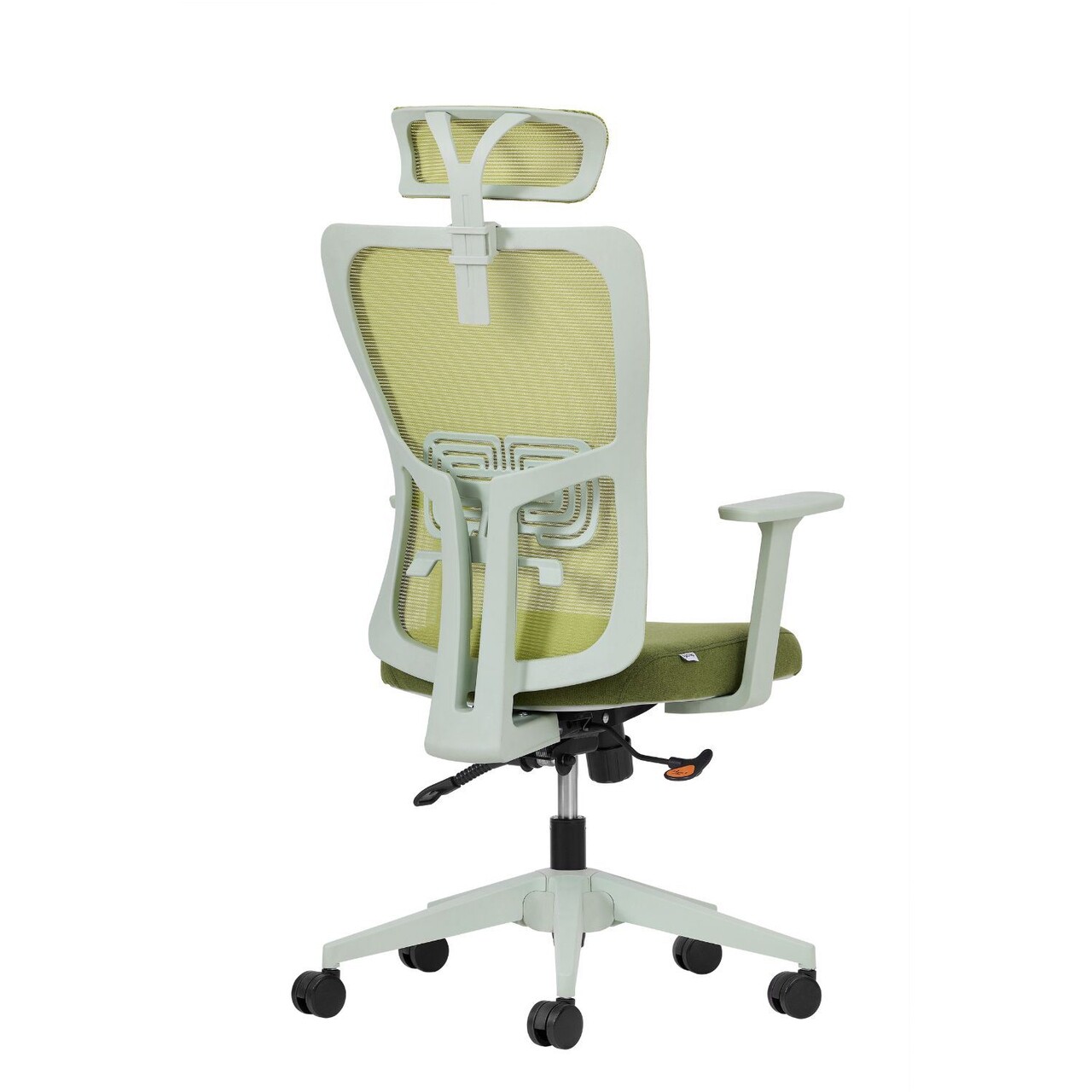 Scaun de birou, Hanah Home, Lumbar 126, 61x126x68 cm, Plastic, Verde - view 4