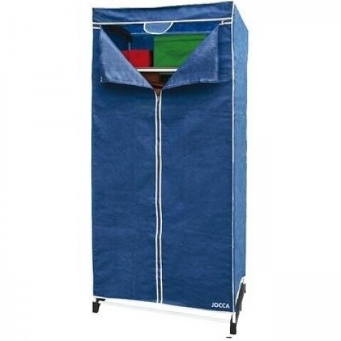 Dulap pentru depozitare cu raft Blue, Jocca, 50 x 70 x 180 cm, polipropilena/metal, albastru