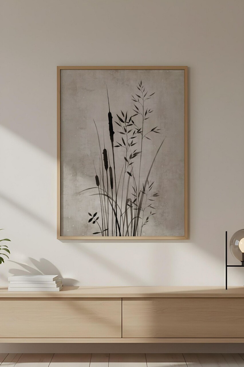 Tablou decorativ Huhu719 Cadru: 100% LEMN MASIV (Grosime: 2 cm) Multicolor