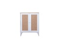 Bufet, Wolina, Mount, 90x105x41 cm, MDF , Alb / Stejar