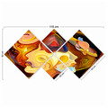 Set 4 tablouri decorative, 4MDF1069277036, MDF, Imprimat UV, Multicolor
