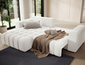 Coltar extensibil stanga 4 locuri ELTAP, Bon-217, Bonett, 250x175x92 cm, lemn/poliester, alb
