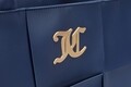 Geanta Juicy Couture 105, 40x12x25 cm, piele ecologica, albastru inchis