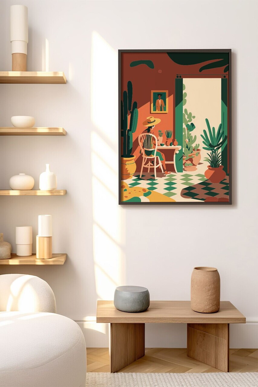 Tablou decorativ, Artnewclsyh36-3348, Lemn masiv, MDF, Multicolor - view 2