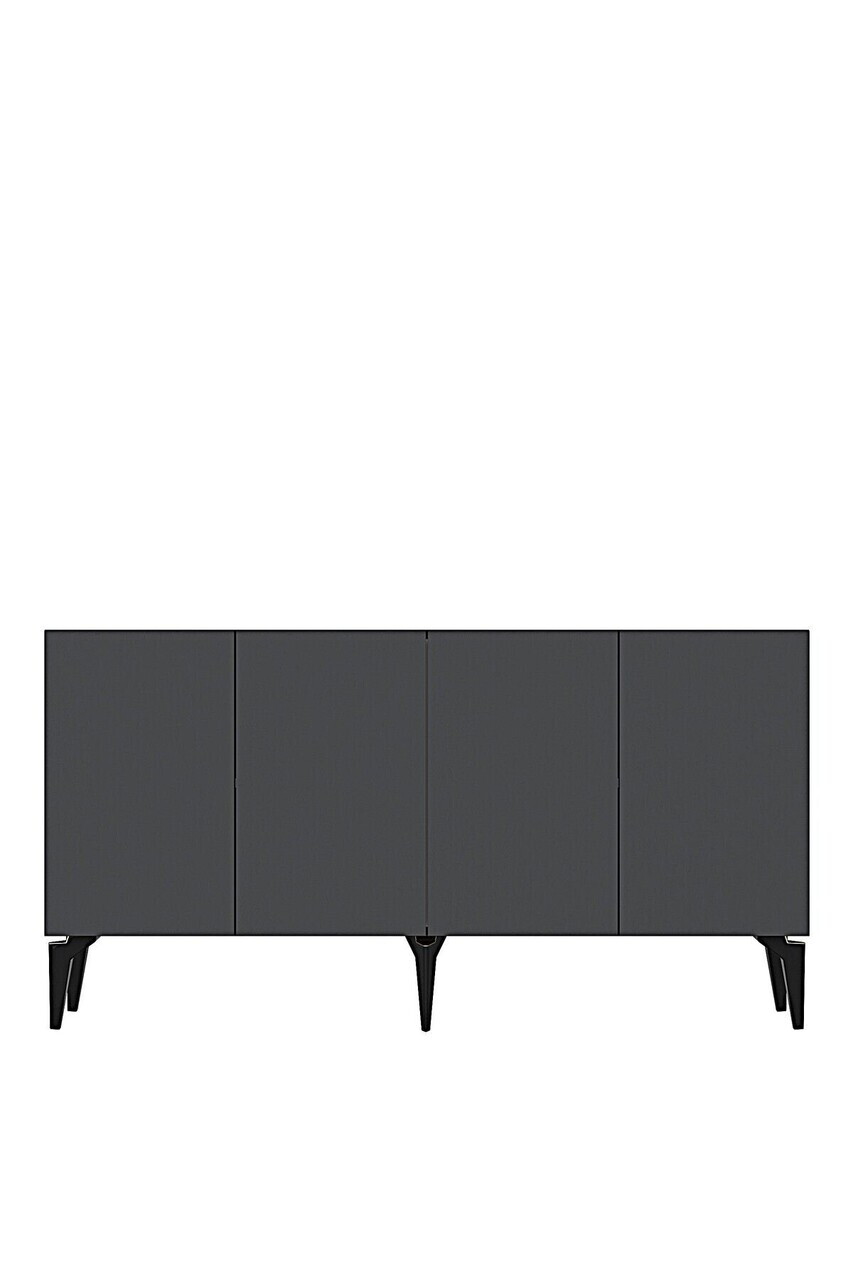 Consola, Hanah Home, Lipa 150, 125x75x32 cm, Antracit — imaginea 5