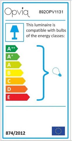 Lampadar, Opviq, 892OPV1131, Metal, Alb/Auriu