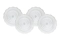 Set 4 farfurii pentru desert, Villeroy & Boch, Boston Flare, 21 cm, sticla cristal