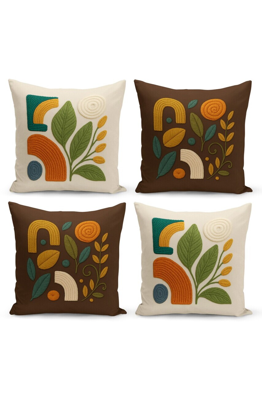 Set fete de perna, Artpnchset4-34, Poliester, Multicolor — imaginea 3