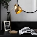 Lampa de masa, Murek - 11557, Fulgor, 18 x 29 x 60 cm, 1 x E14, 40W, auriu