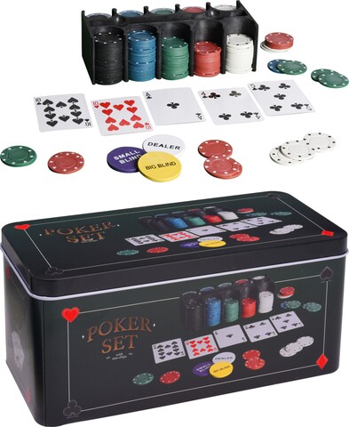 Joc de poker, polipropilena, multicolor
