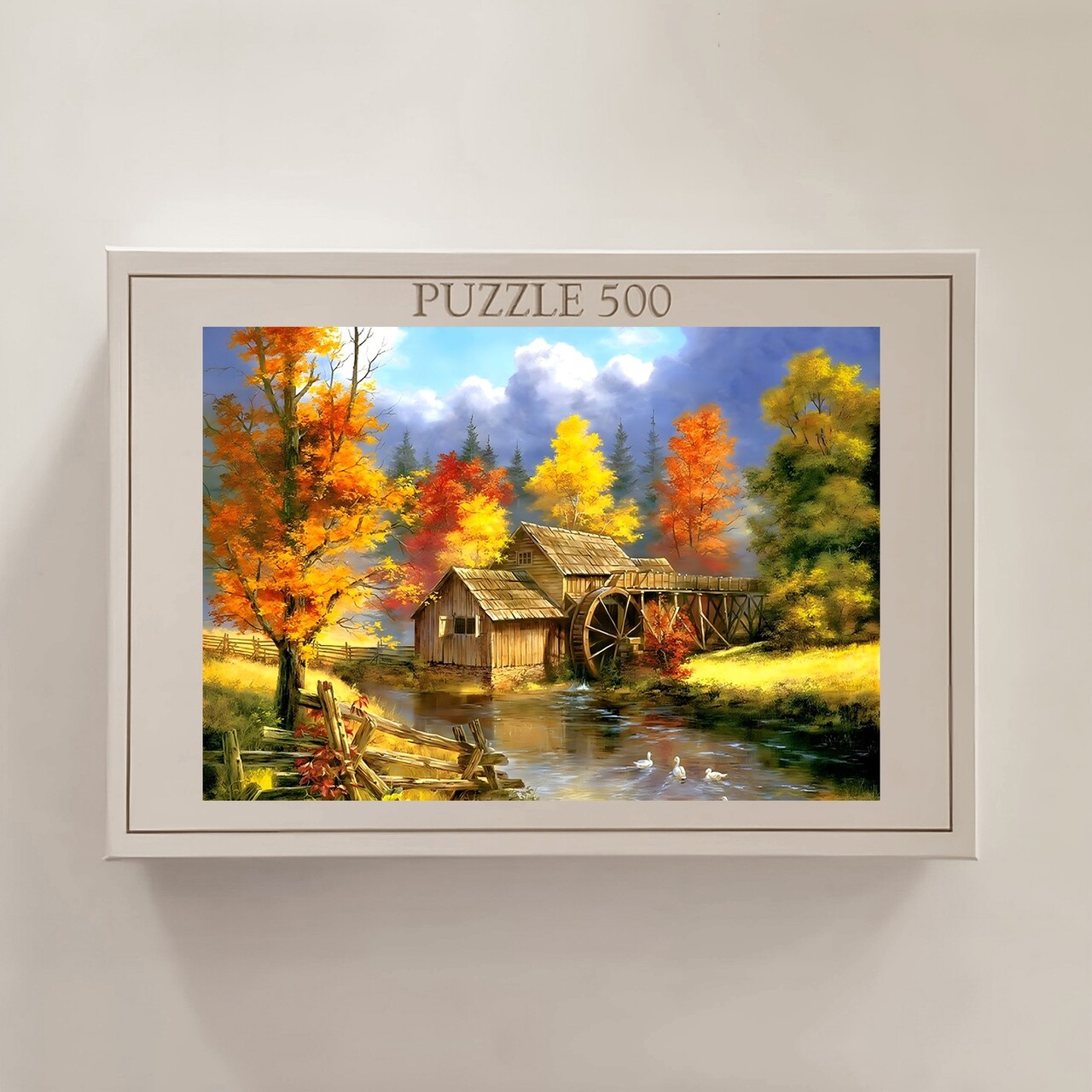 Puzzle, Wallxpert, PZL_048_500, Multicolor - imagine 3