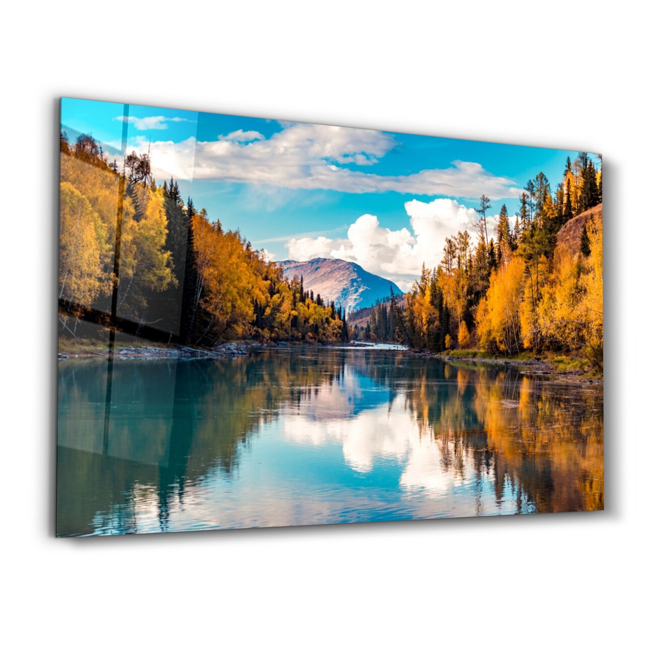 Tablou decorativ, OGLS-1128, Dimensiune: 35 x 55 cm, Multicolor - view 5