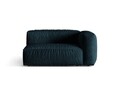Modul dreapta pentru canapea, 1 loc, Martina-120, Micadoni Home, 160x106x75 cm, catifea, petrol inchis