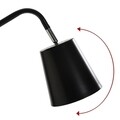 Lampadar Yates, Versa, 28.7 x 26 x 138.5 cm, 1 x E14, 40W, fier, negru