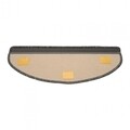 Set 2 covorase pentru trepte, Heinner, 67x28 cm, polipropilena, antracit