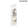 Bara de fitness cu benzi de rezistenta si ghid de exercitii, Resibar InnovaGoods, Ø3 x 91 cm, 2x 75 cm