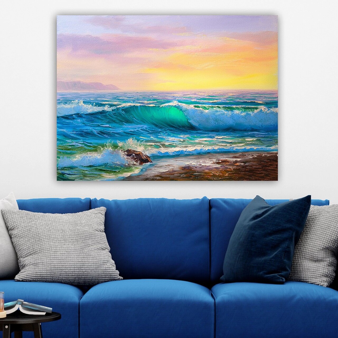 Tablou decorativ 482719303_70100 Cadru: 100% LEMN (grosime: 3 cm) Multicolor