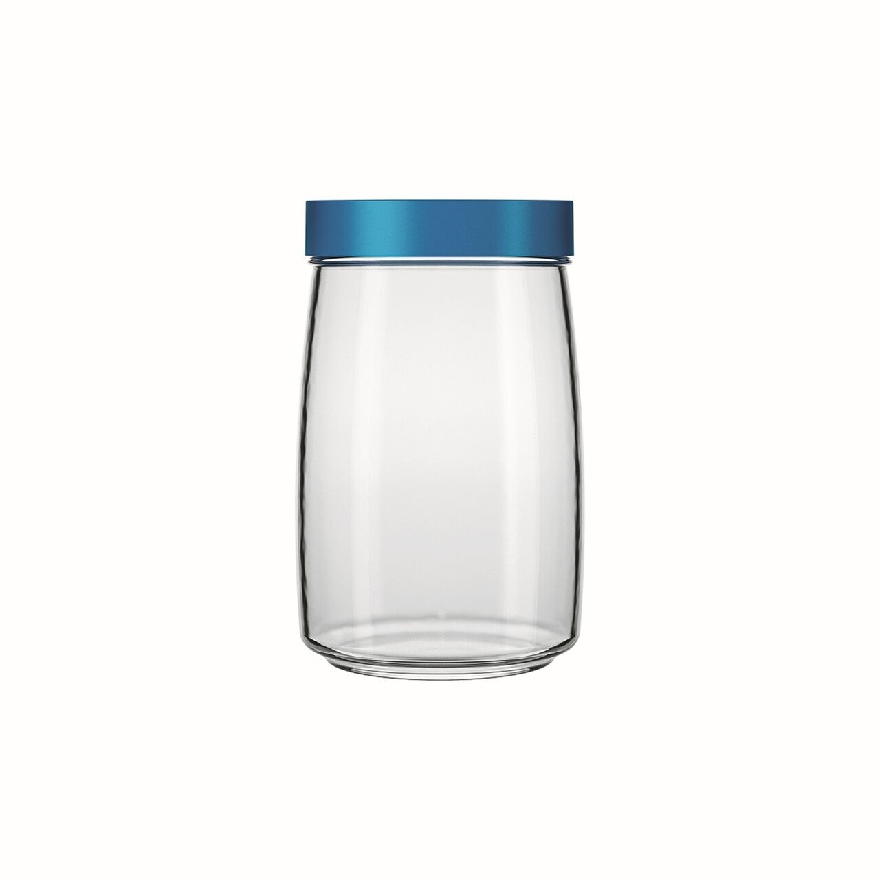 Borcan Cu Capac, Mandacaru, 1.2 L, Plastic (PP)/sticla Termorezistenta, Albastru