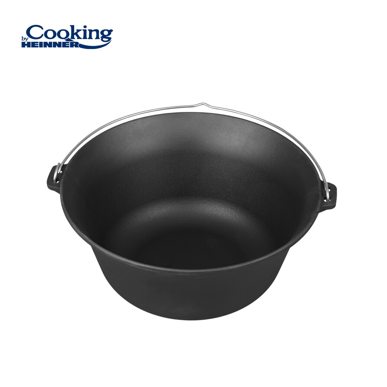 Ceaun Cooking by Heinner, 41x19.5 cm, 16 L, fonta, negru - imagine 5