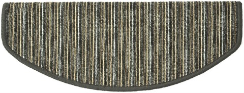 Covor scari semirotund c-290114, decorino, 24x65 cm, polipropilena, maro